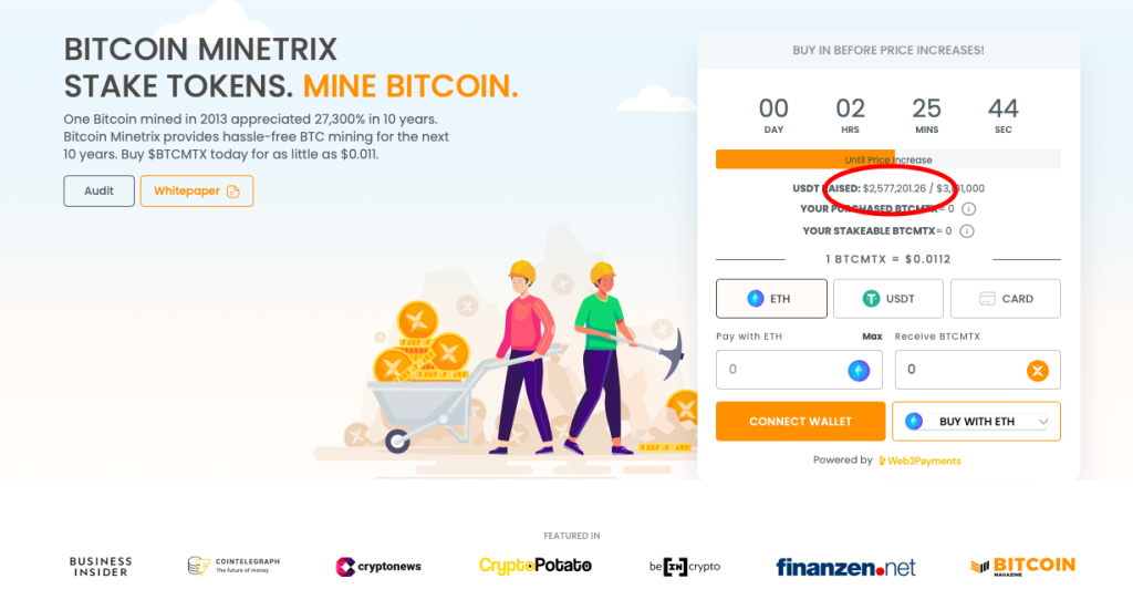 Bitcoin Minetrix