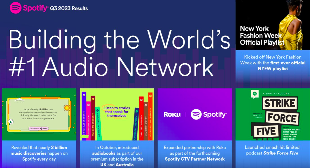 Spotify +16 %: Diese Quartalszahlen sorgen für Freudensprünge! 