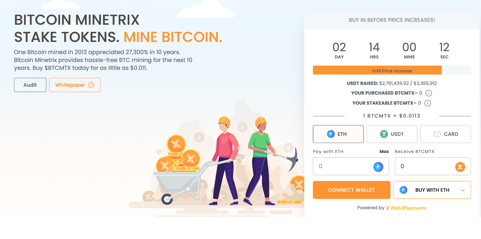 Bitcoin Minetrix Presale 