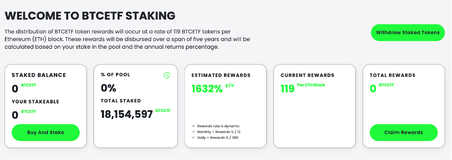 Bitcoin ETF Staking