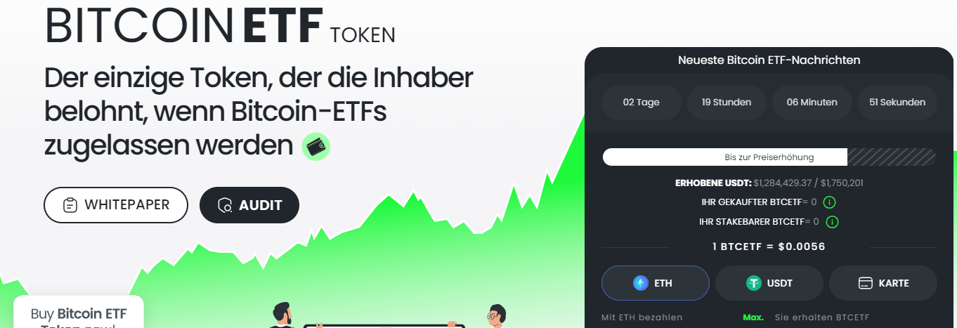 BTCETF Token Presale
