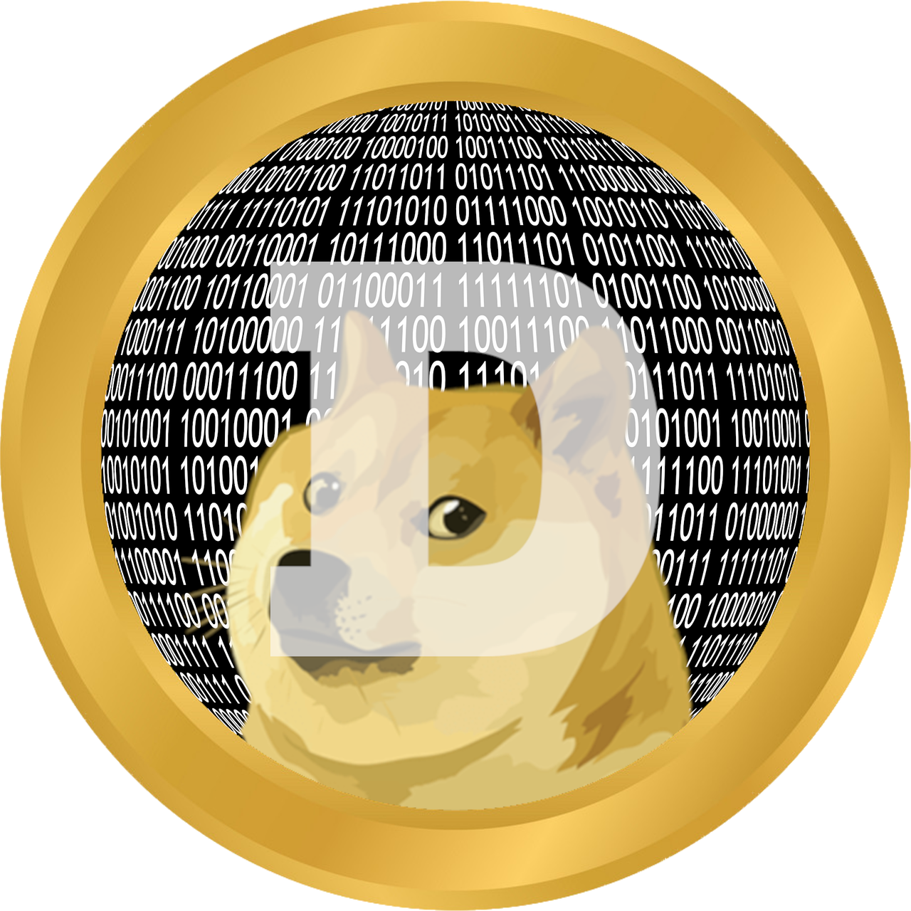 Dogecoin Stockfoto