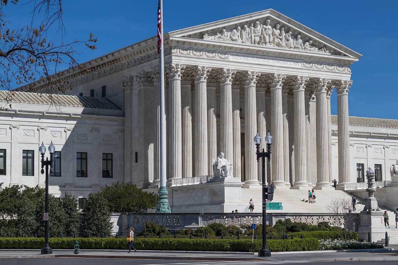 US supreme court house