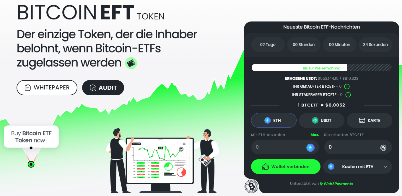Bitcoin ETF Token Presale