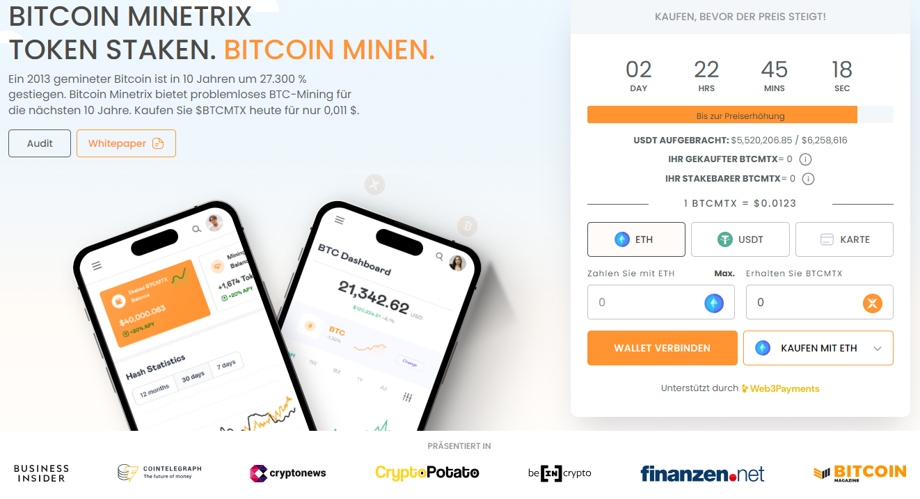 BTCMTX Presale