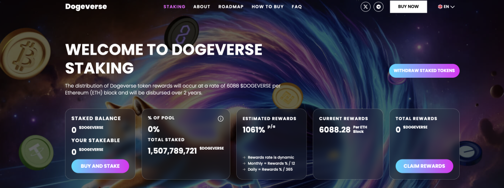 Dogeverse Staking