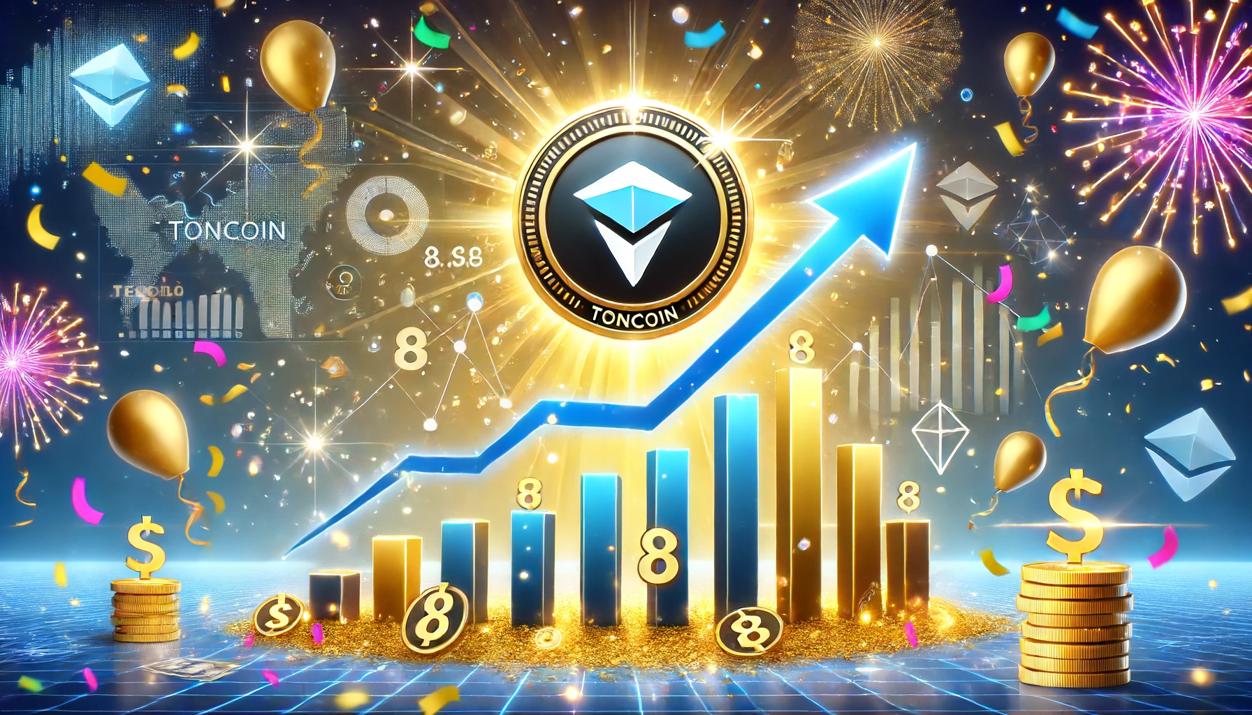 Toncoin Kurs erreicht 8 Dollar – so könnte es nun für den Telegram-Token weitergehen