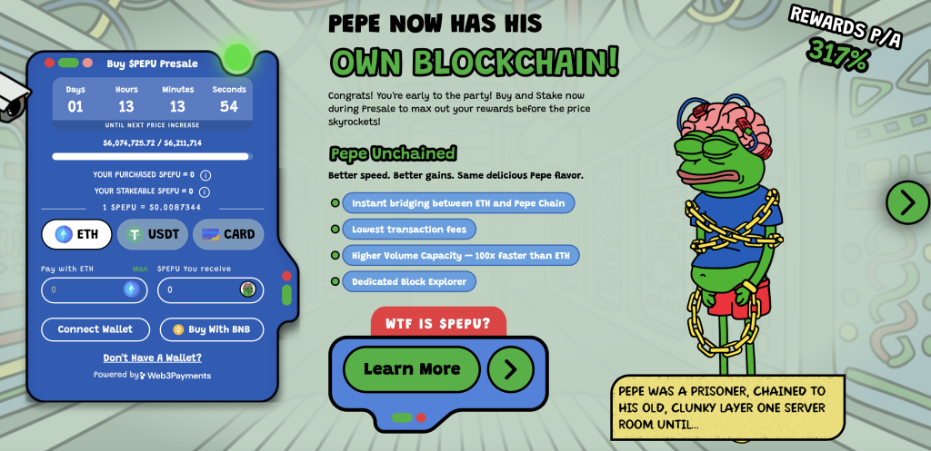 Pepe Unchained ICO