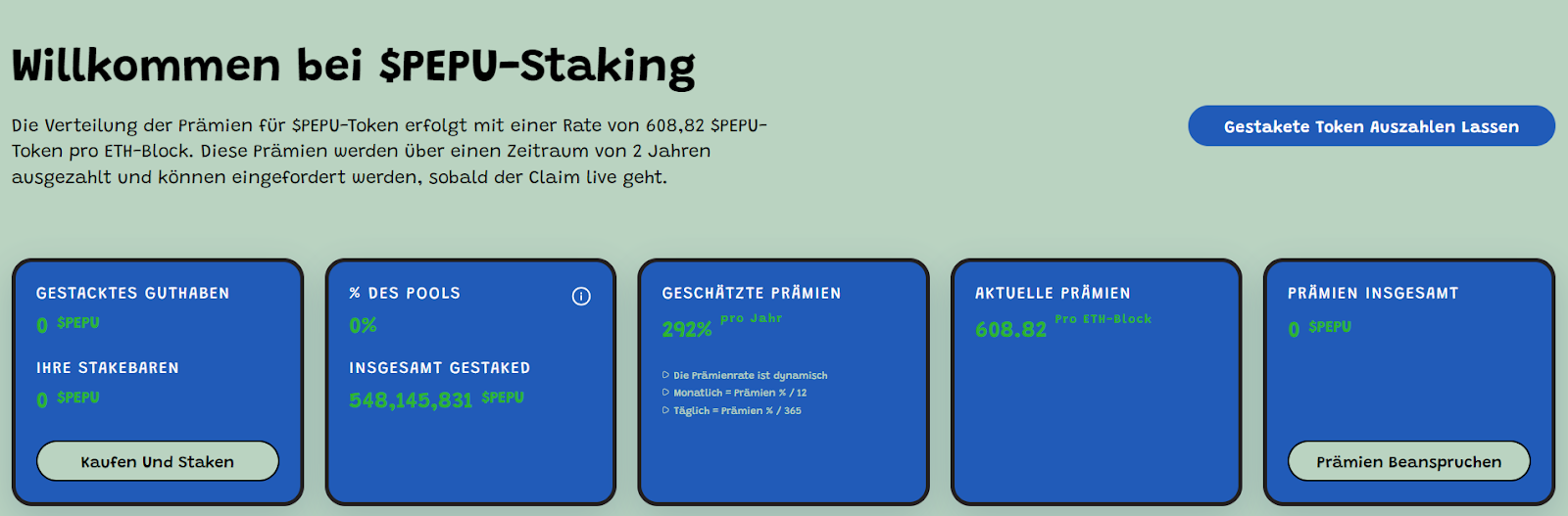 PEPU Staking