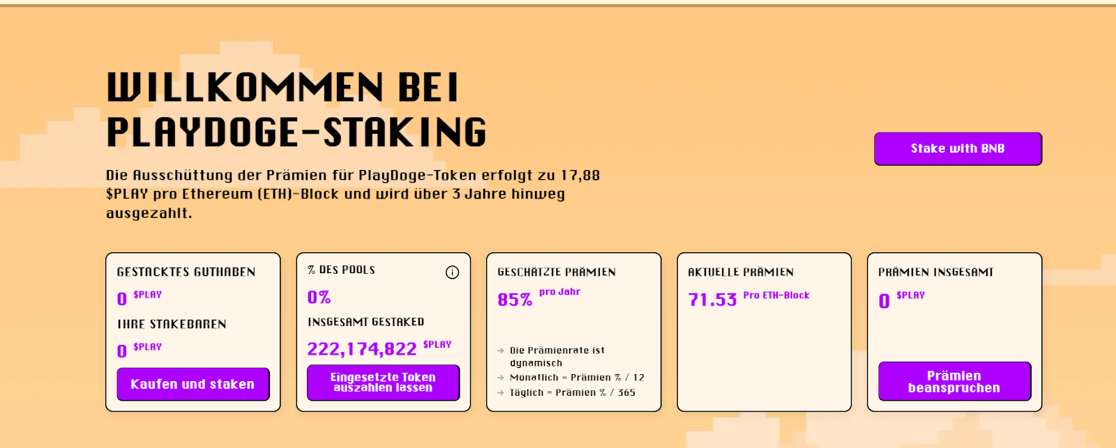 PLAY Staking