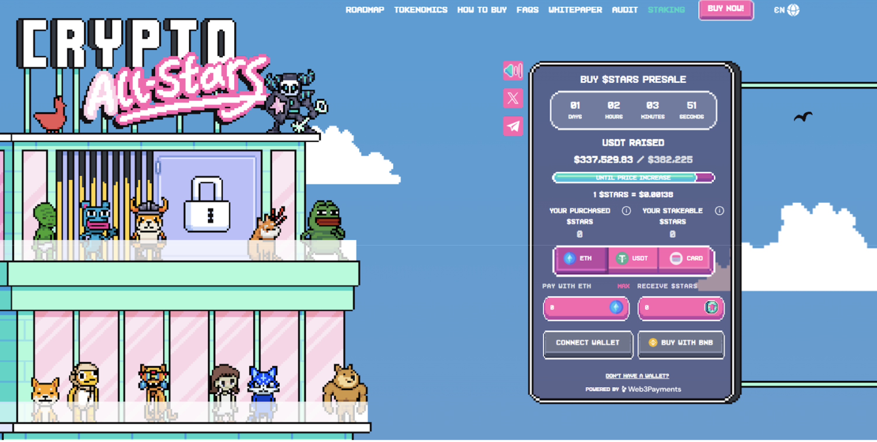 Krypto News: Crypto All-Stars explodiert auf 350.000 $ – neuer Meme-Coin geht viral