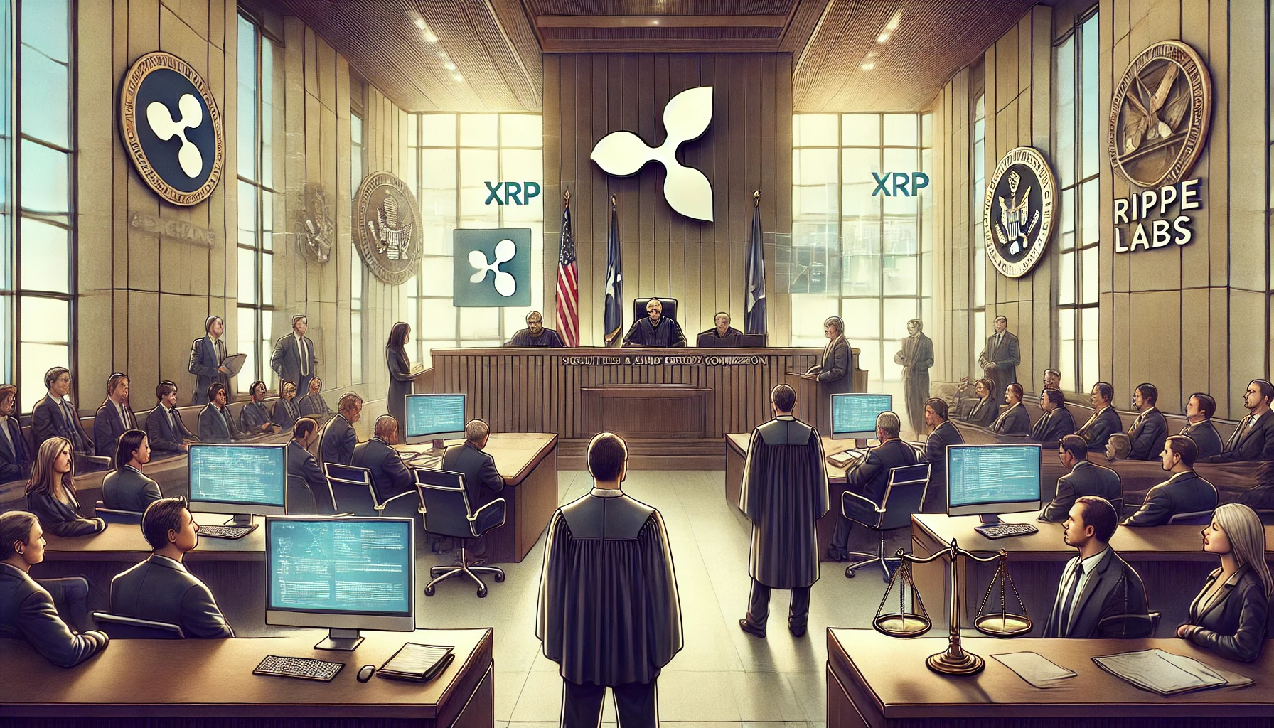 Krypto News: Vorläufige Entscheidung im Rechtsstreit zwischen Ripple und SEC abgelehnt – So reagiert der XRP Kurs jetzt