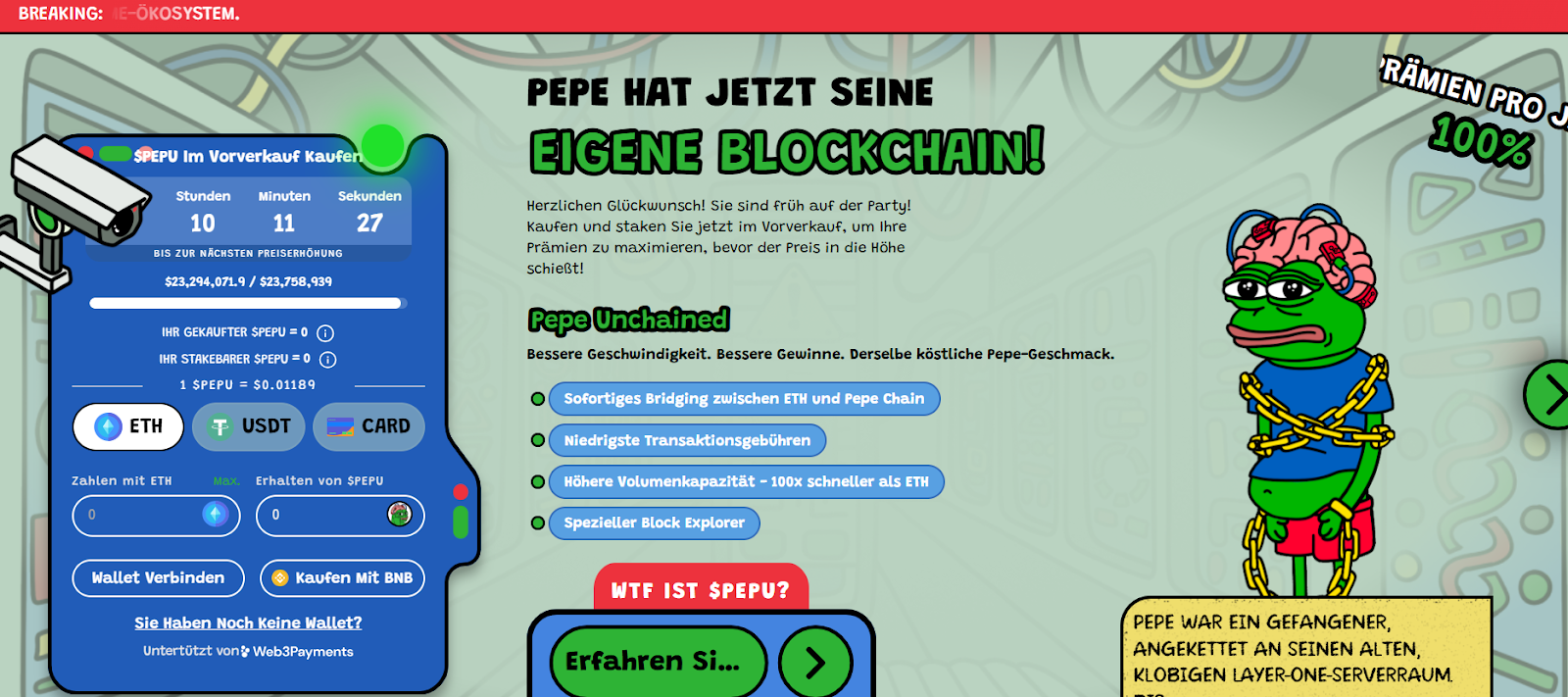 PEPU ICO
