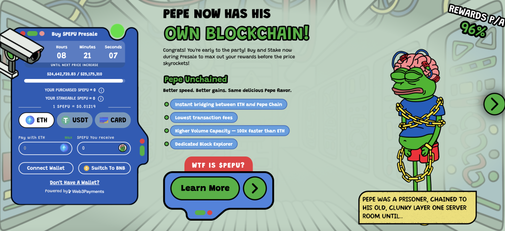 Pepe Unchained