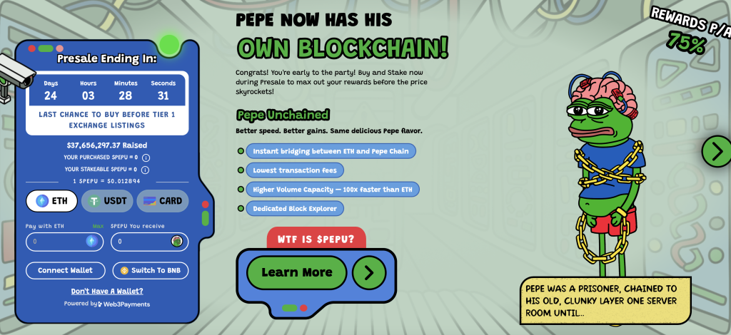 Pepe Unchained
