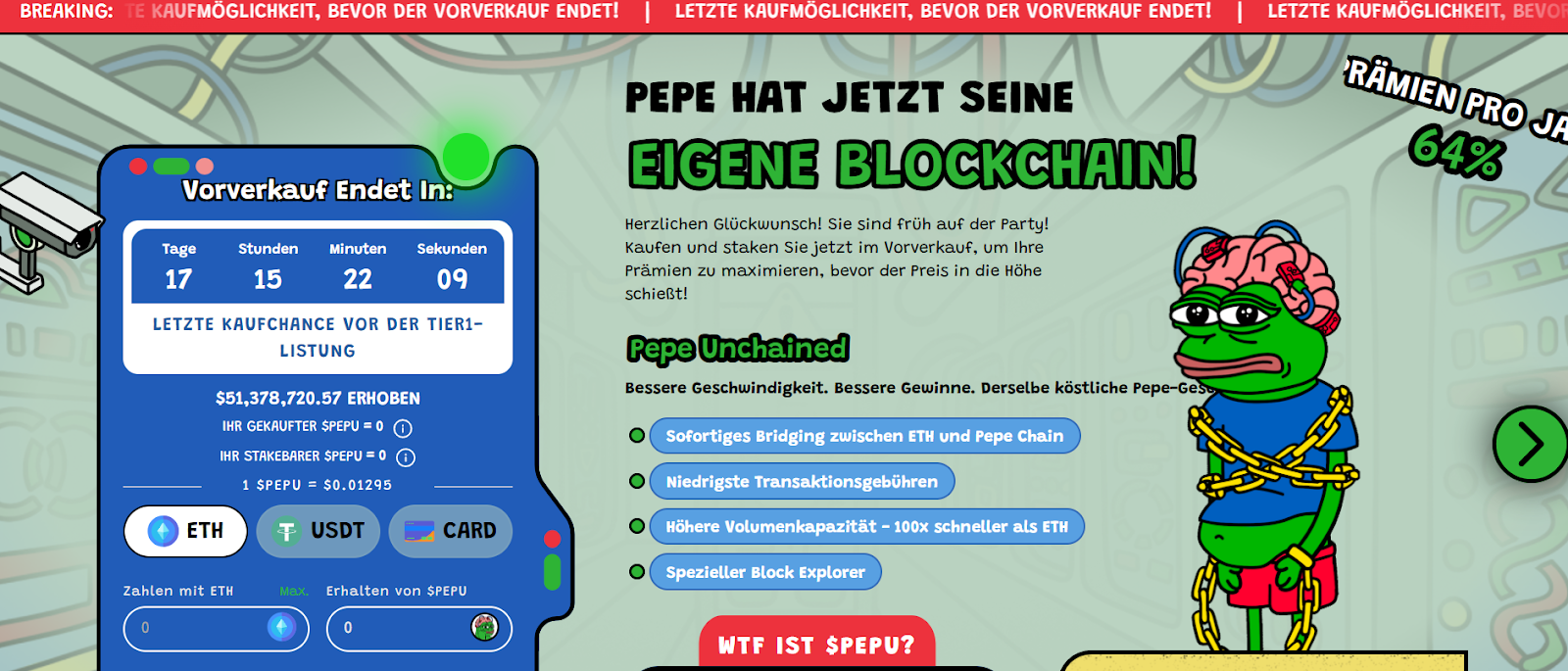 PEPU ICO