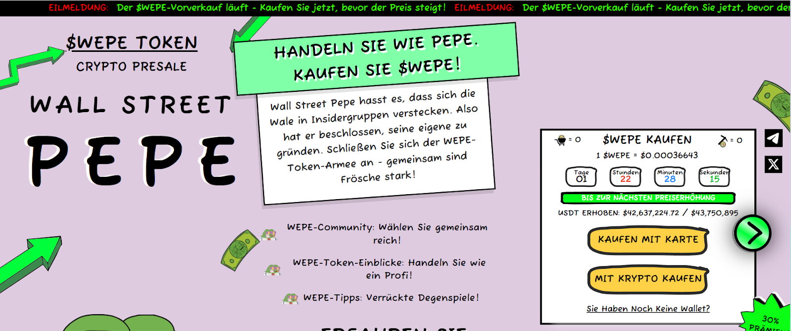 Wall Street Pepe