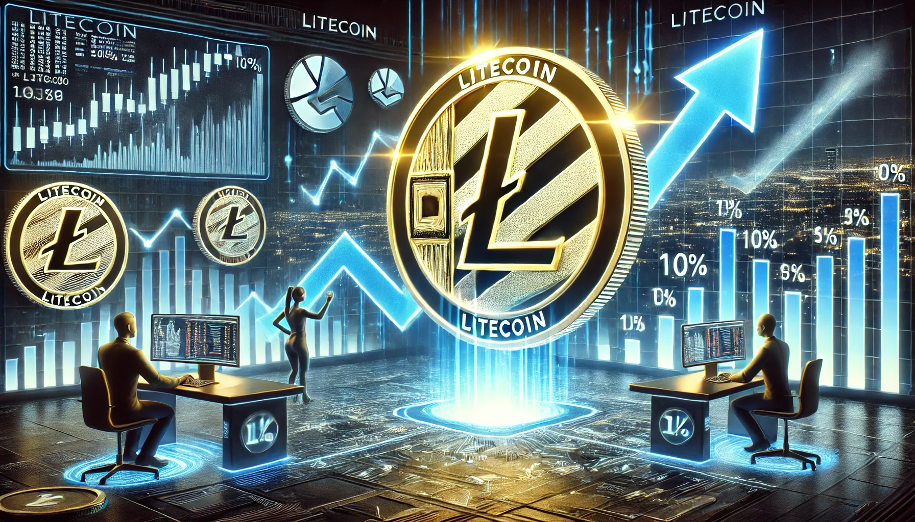 LTC-Kurs: Rallye geht mit weiteren 10 % Kursgewinn ungebremst weiter