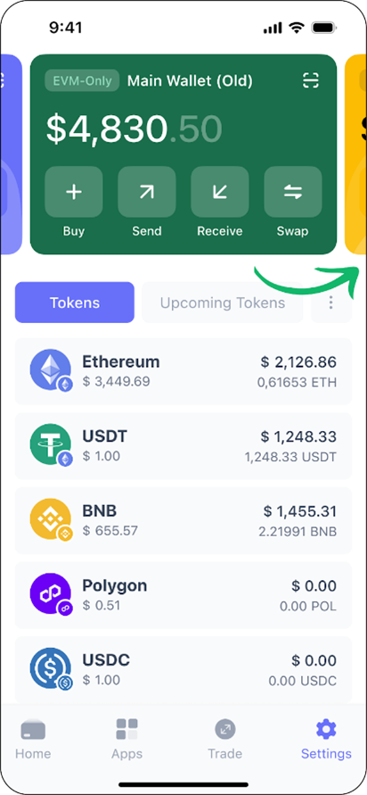 Best Wallet Multi-Chain-Wallet Anleitung 8