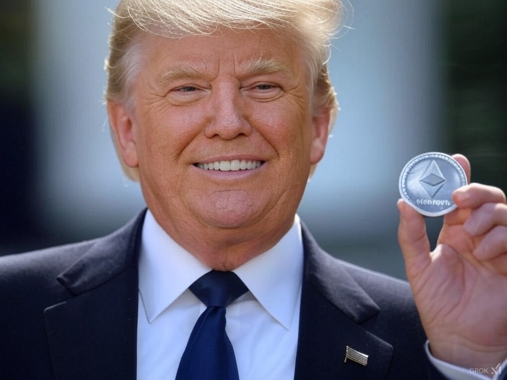 Ethereum erhält Unterstützung von der Trump-Familie während der Krypto-Korrektur