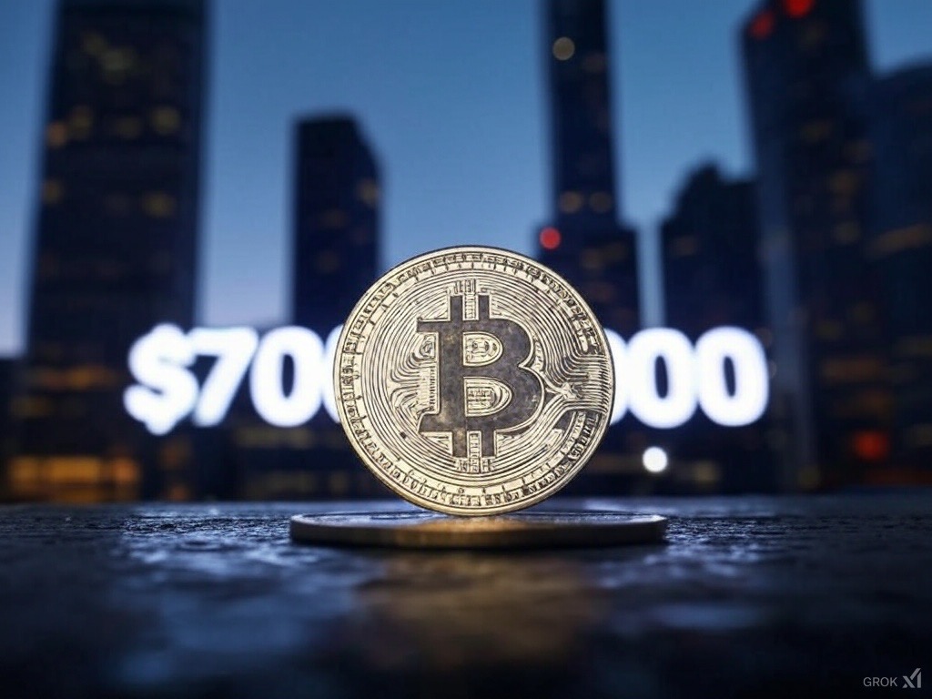 Bitcoin auf dem Weg zur 700.000 Dollar Marke: Ark Invest hält an Kurszielen fest