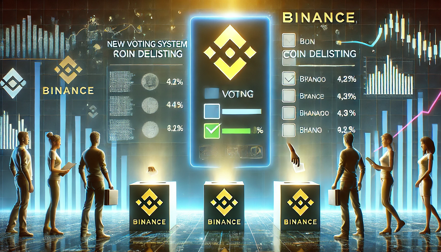 Binance führt neues Abstimmungssystem für Coin-Delisting ein