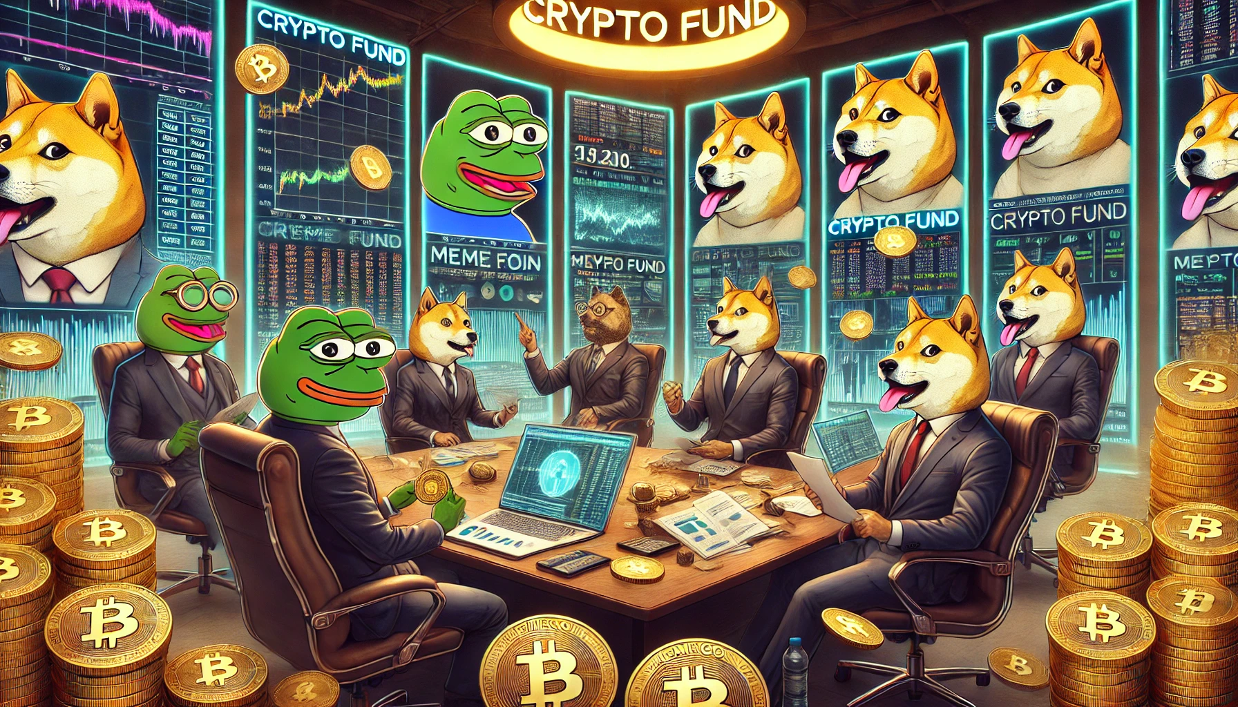 Krypto News: Dogecoin, Shiba Inu und Bonk steigen – Meme-Coins zurück zur alten Größe? 