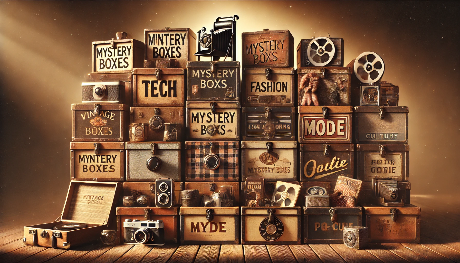 Vintage Mystery Box – Die besten Boxen im Überblick