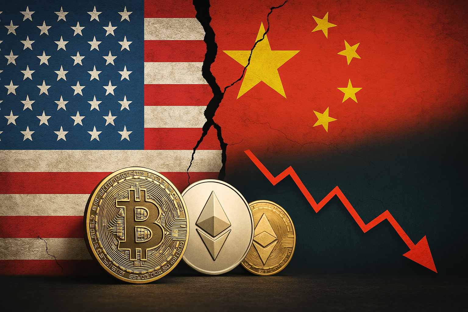 Der Zoll-Konflikt zwischen USA und China scheint sich zu verschlimmern – das sind die Auswirkungen auf den Kryptomarkt