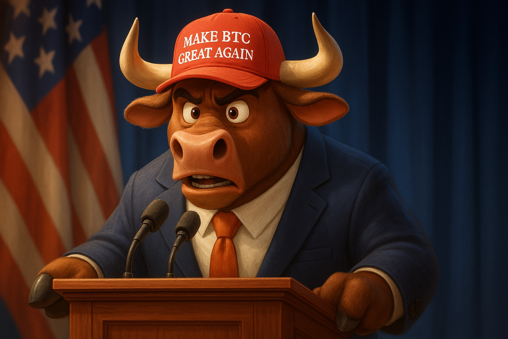Bitcoin koennte nun Ausbruch aus dem Jahr 2017 wiederholen BTC Bull Token
