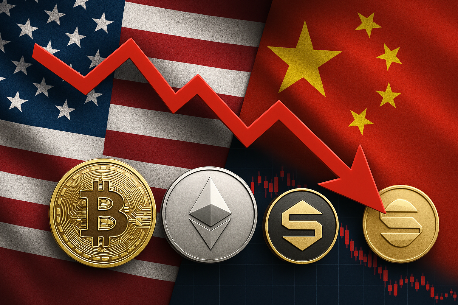 USA erhöhen Strafzölle gegen China auf 104 % – das sind die Auswirkungen auf den Kryptomarkt