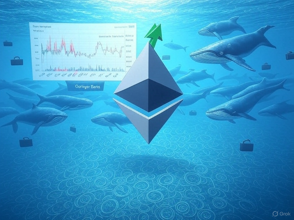 Krypto Wale kaufen Ethereum – historisch tiefe Kurse locken