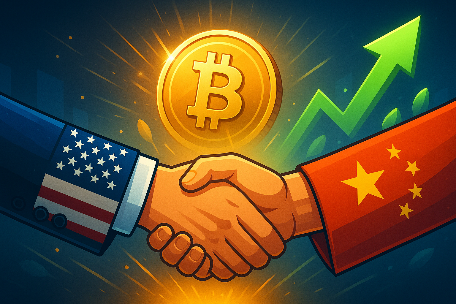 Zollkonflikt zwischen USA und China entspannt sich – kann der Kryptomarkt von dieser Entwicklung profitieren?
