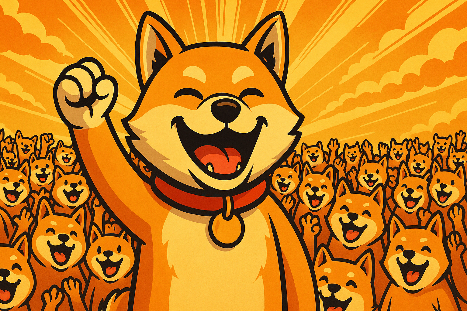 Krypto News: BONK explodiert um 44 % BONK und hat ein neues Allzeithoch fest im Blick