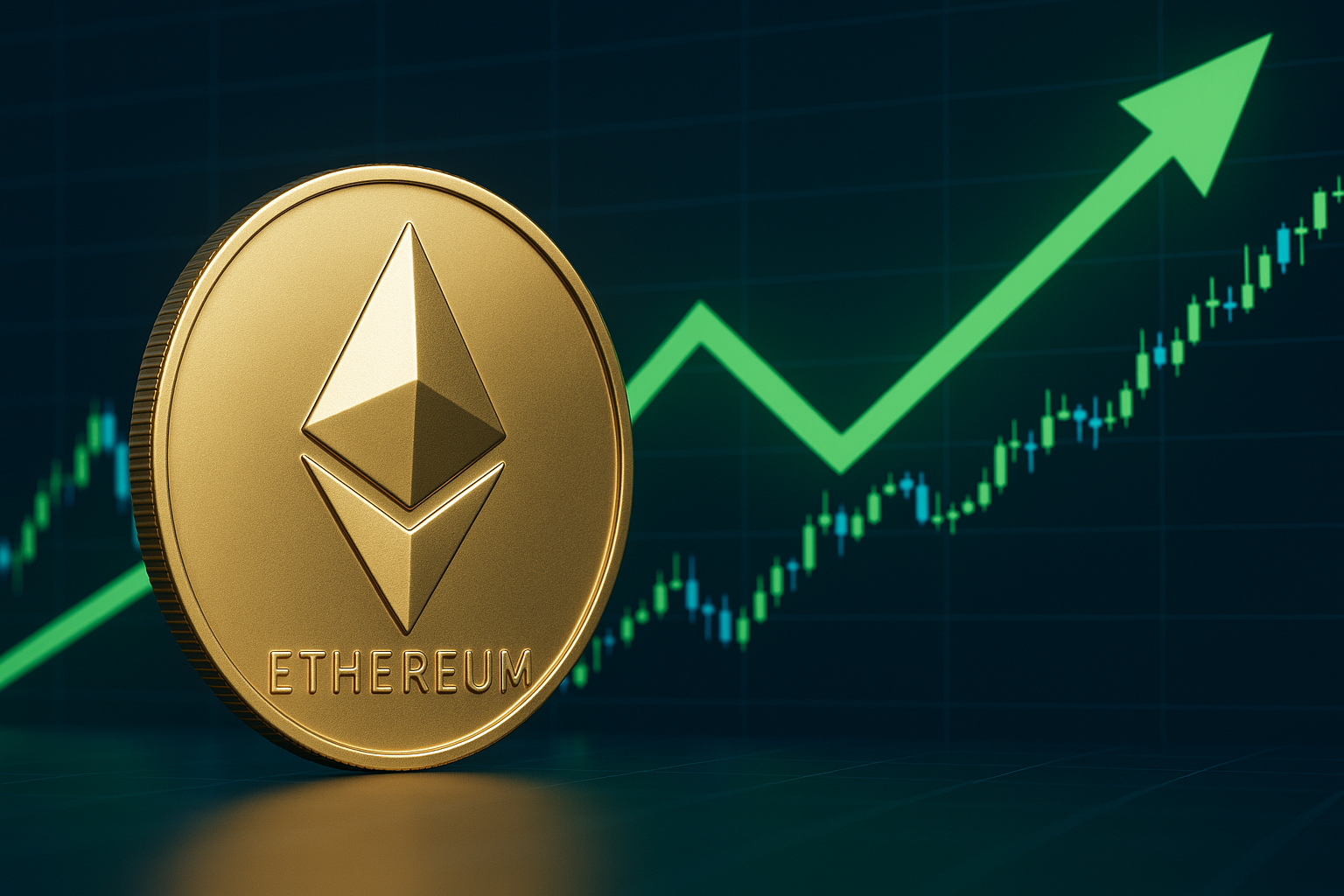 Ethereum steigt über 3.800 $ – Massive ETF-Zuflüsse treiben Kurs an