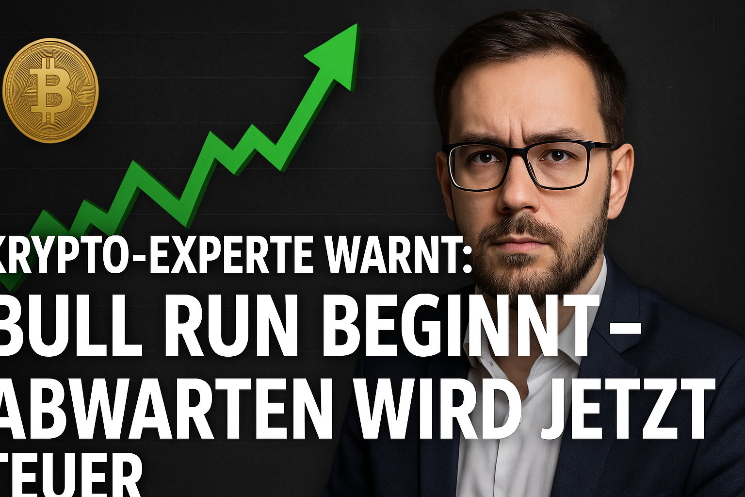 Krypto-Experte warnt: Bull Run beginnt – Abwarten wird jetzt teuer