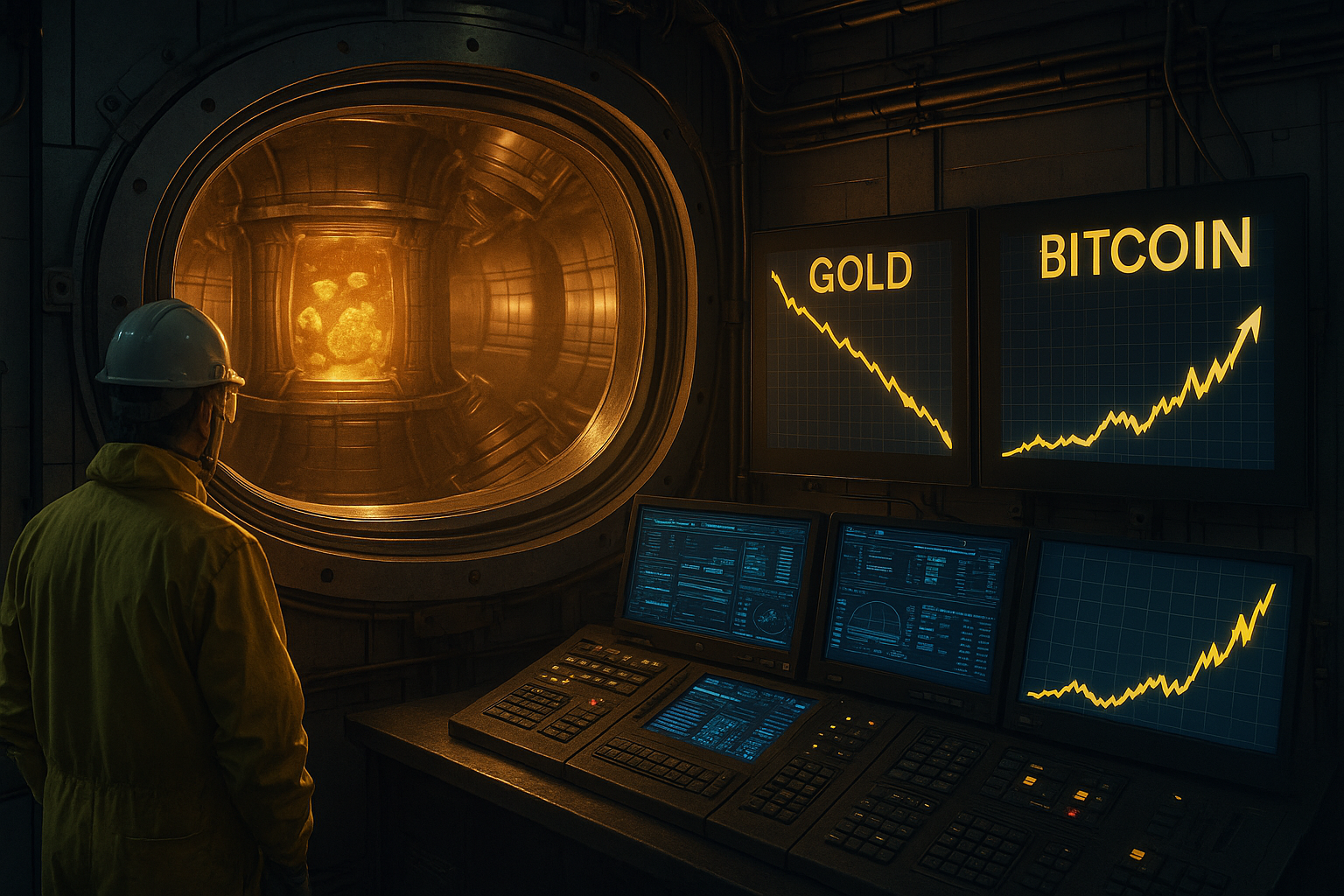 Bitcoin wird Gold schlagen, da es nun bei Kernfusion als Abfallprodukt anfällt