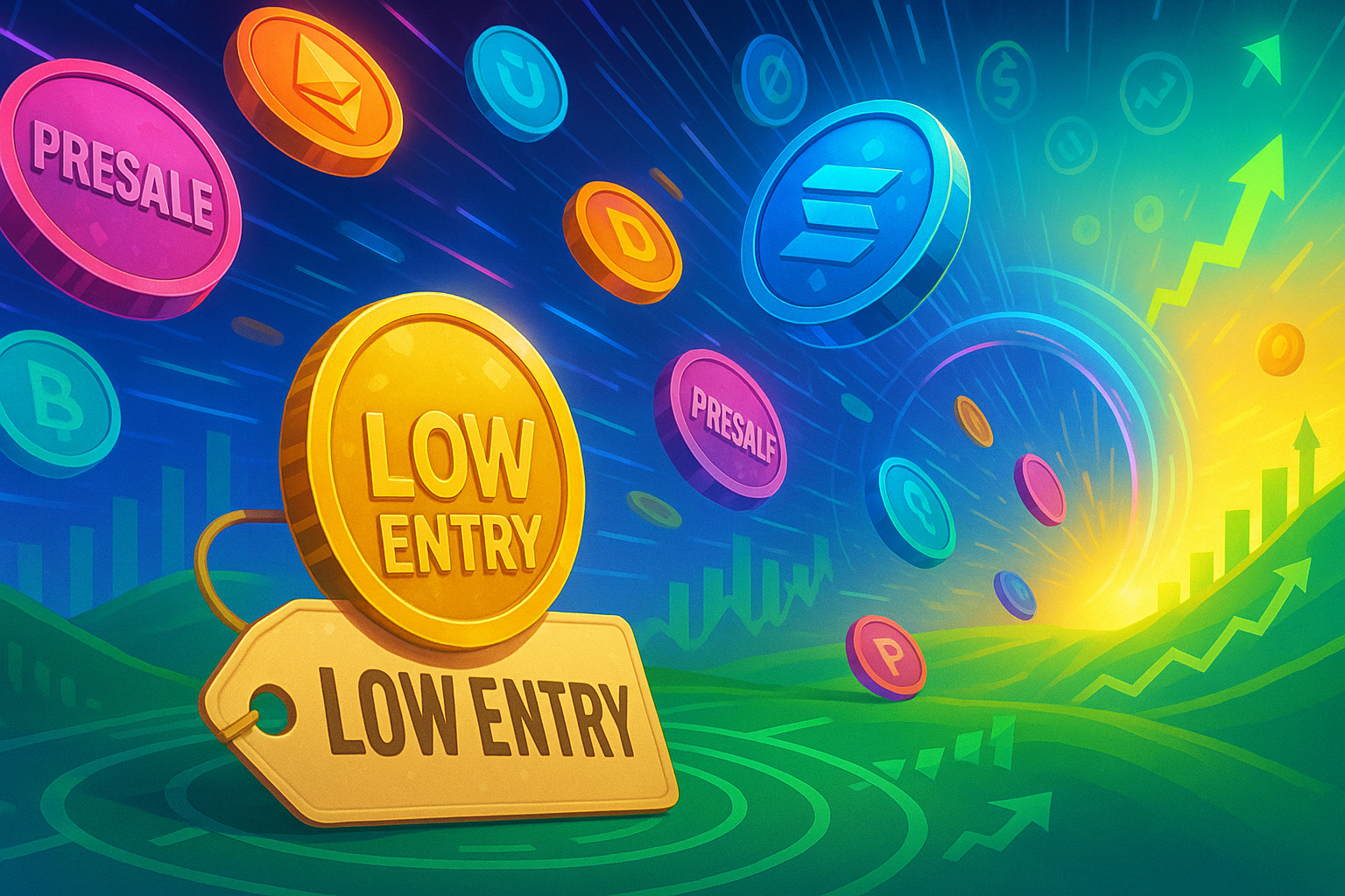 Preiswerte Altcoins: Diese Presale-Tokens bieten noch günstige Einstiege während der Altseason