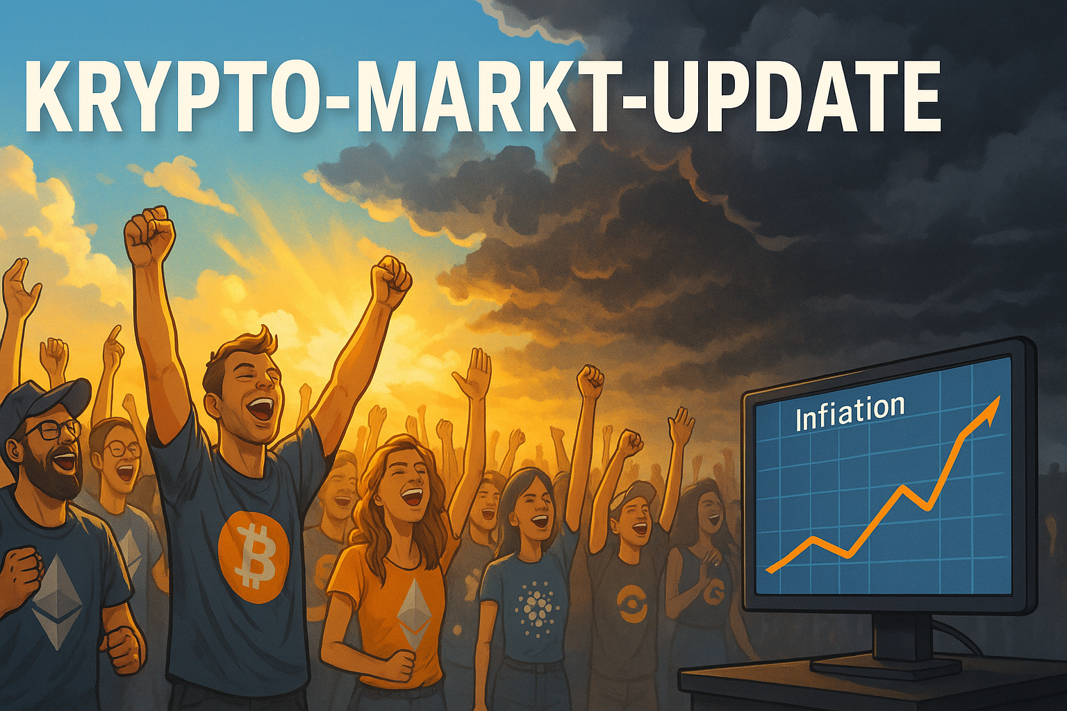 Krypto-Markt-Update: Zwischen steigender Inflation und Manie