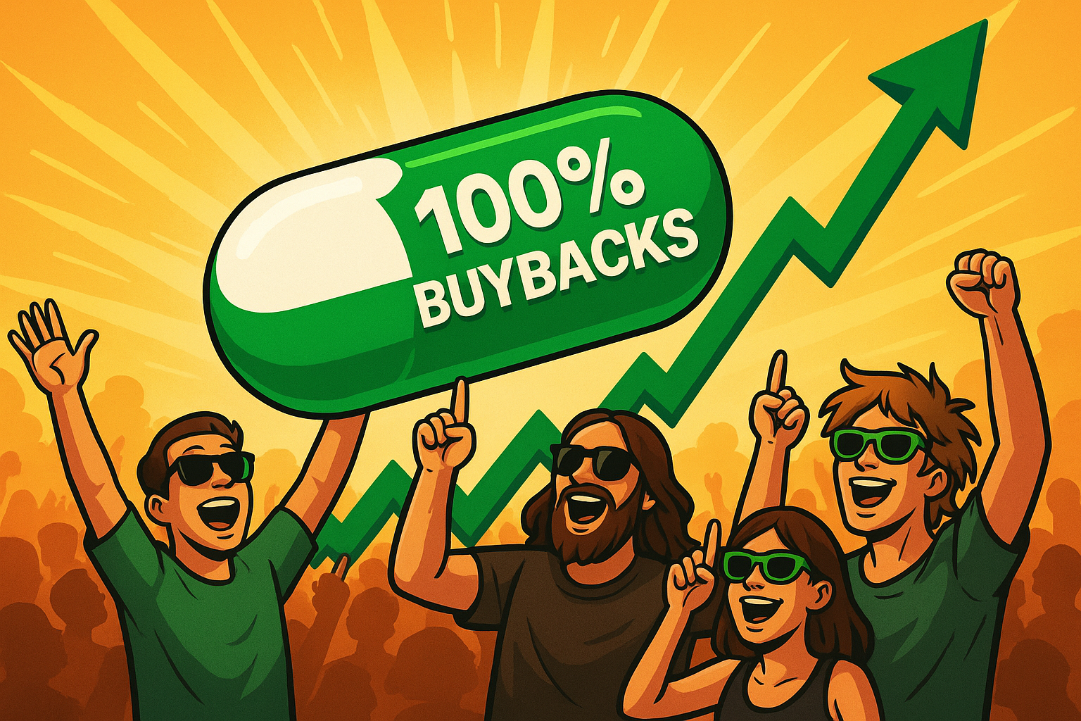 PUMP-Kurs-Prognose: Explosion durch 100 % Buybacks nachhaltig?