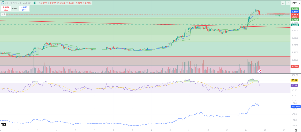 SUI Stundenchart