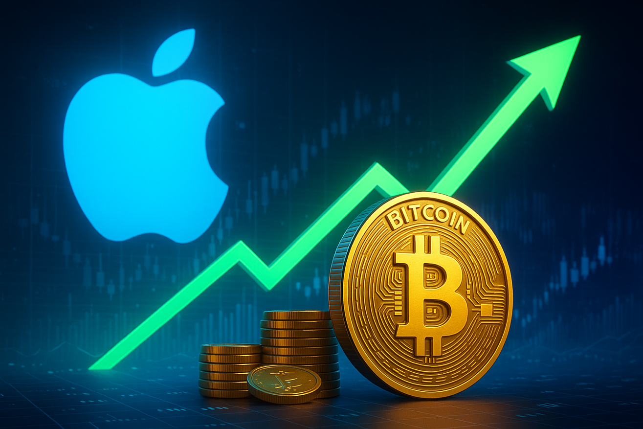 Strategy auf Überholkurs: Bitcoin-Treasury-Strategie könnte Apple herausfordern