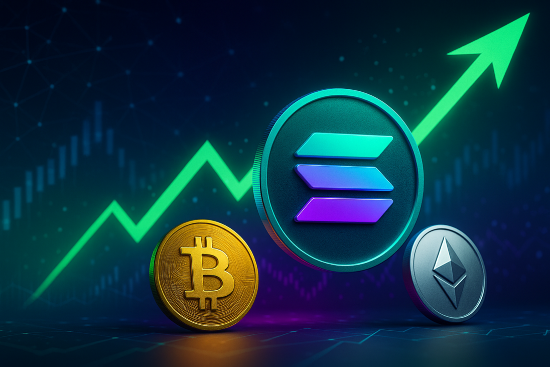 Solana zeigt starke Performance: Kann SOL 2026 Bitcoin und Ethereum outperformen?