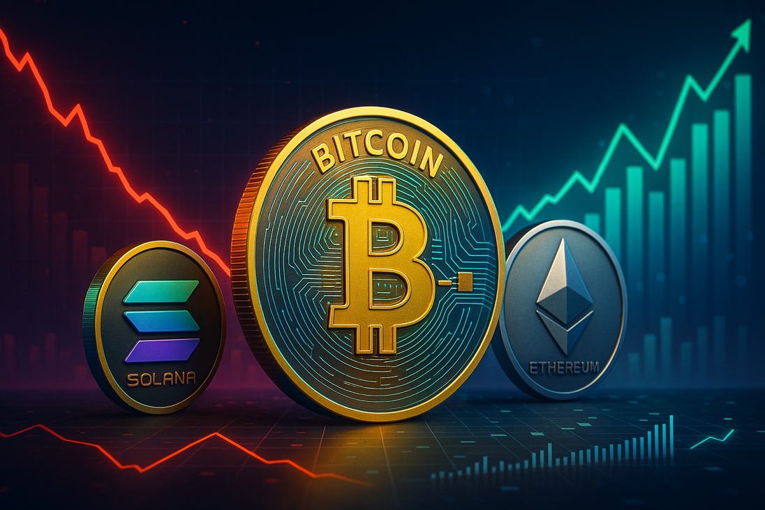 Kryptowährungen bleiben unter Verkaufsdruck – ETFs zeigen dennoch Rekordvolumen