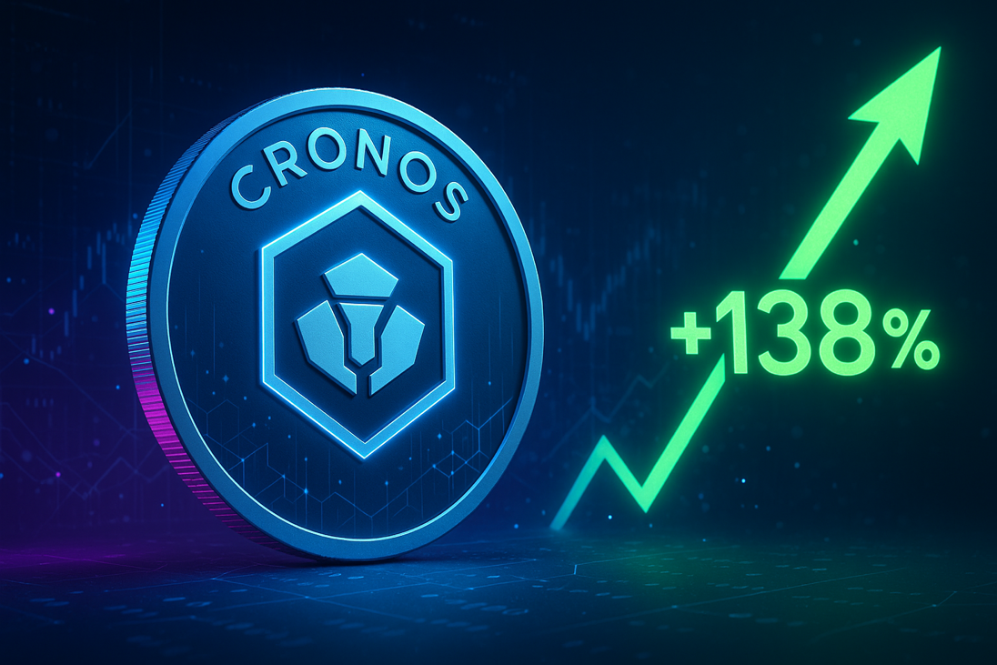Cronos Coin verzeichnet spektakuläre Kursexplosion von über 138%