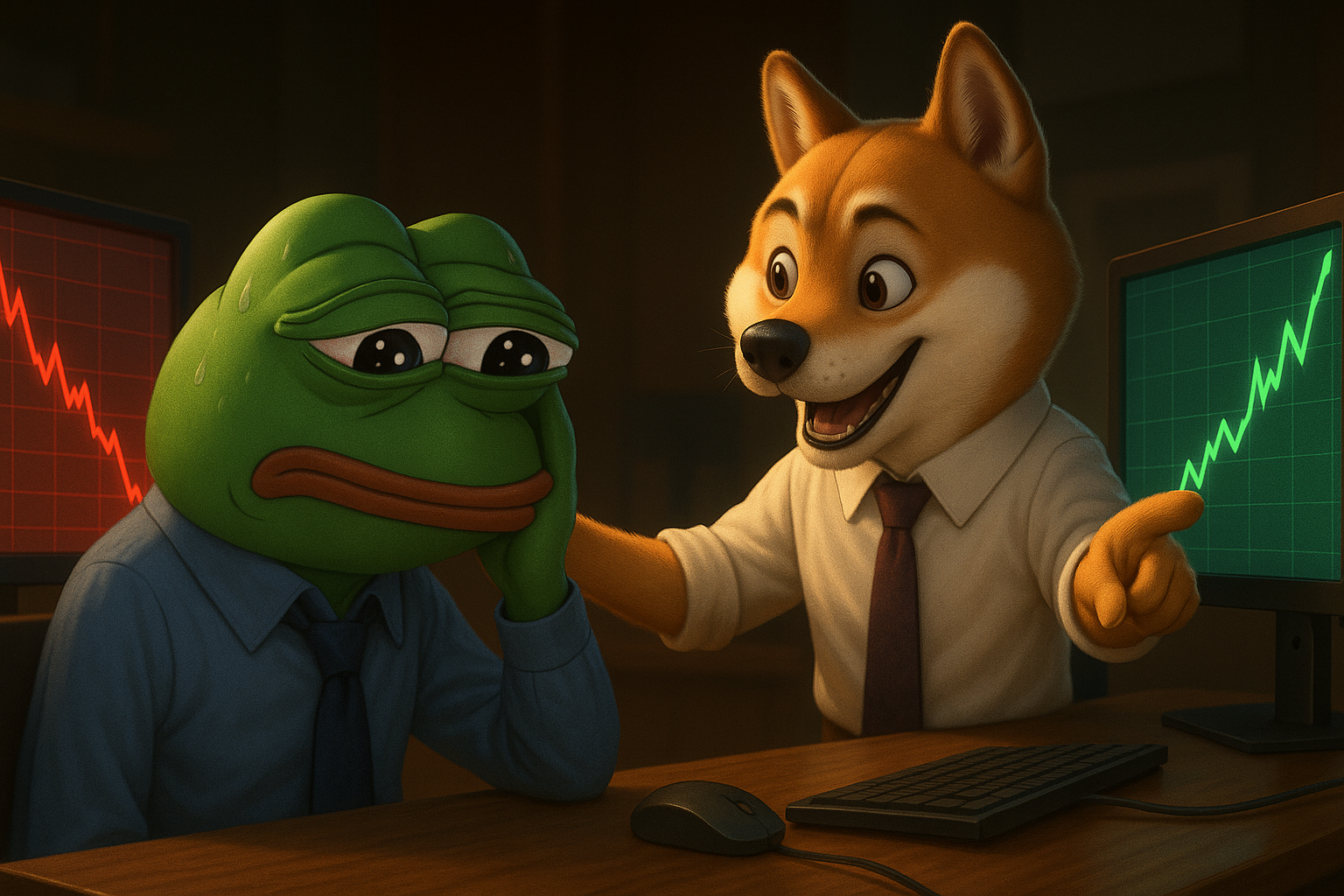 Beste Memecoins, die auch in diesem Umfeld im Preis steigen