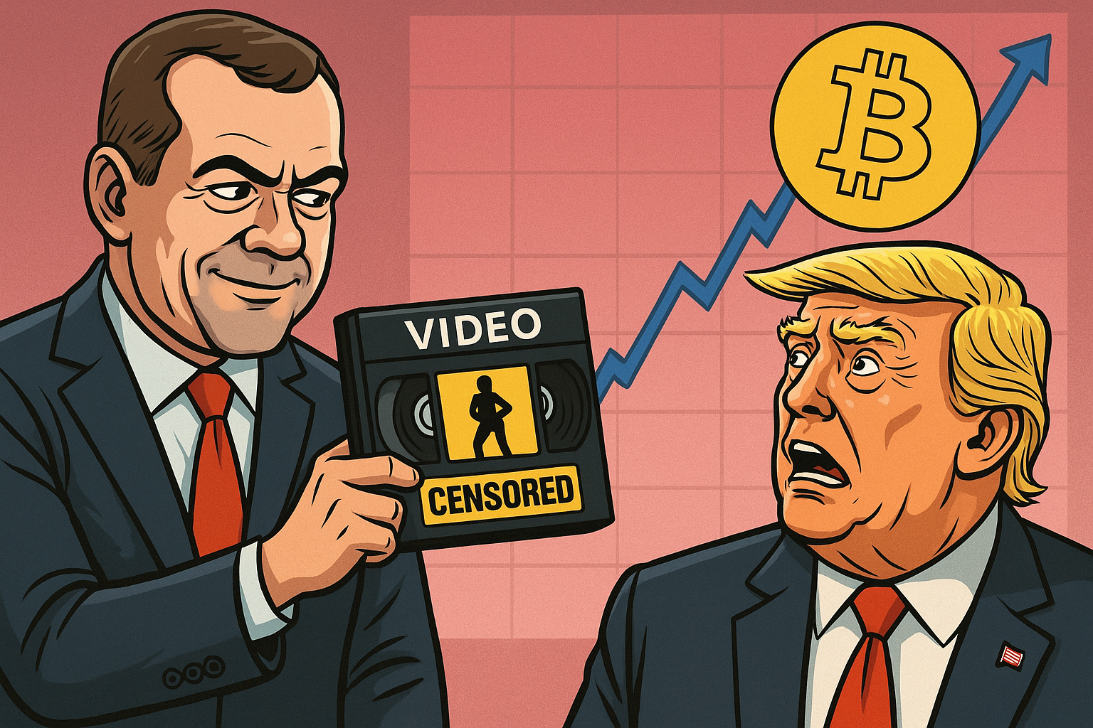 Bitcoin-Prognose: Trump wird erpresst, aber positive Anzeichen mehren sich