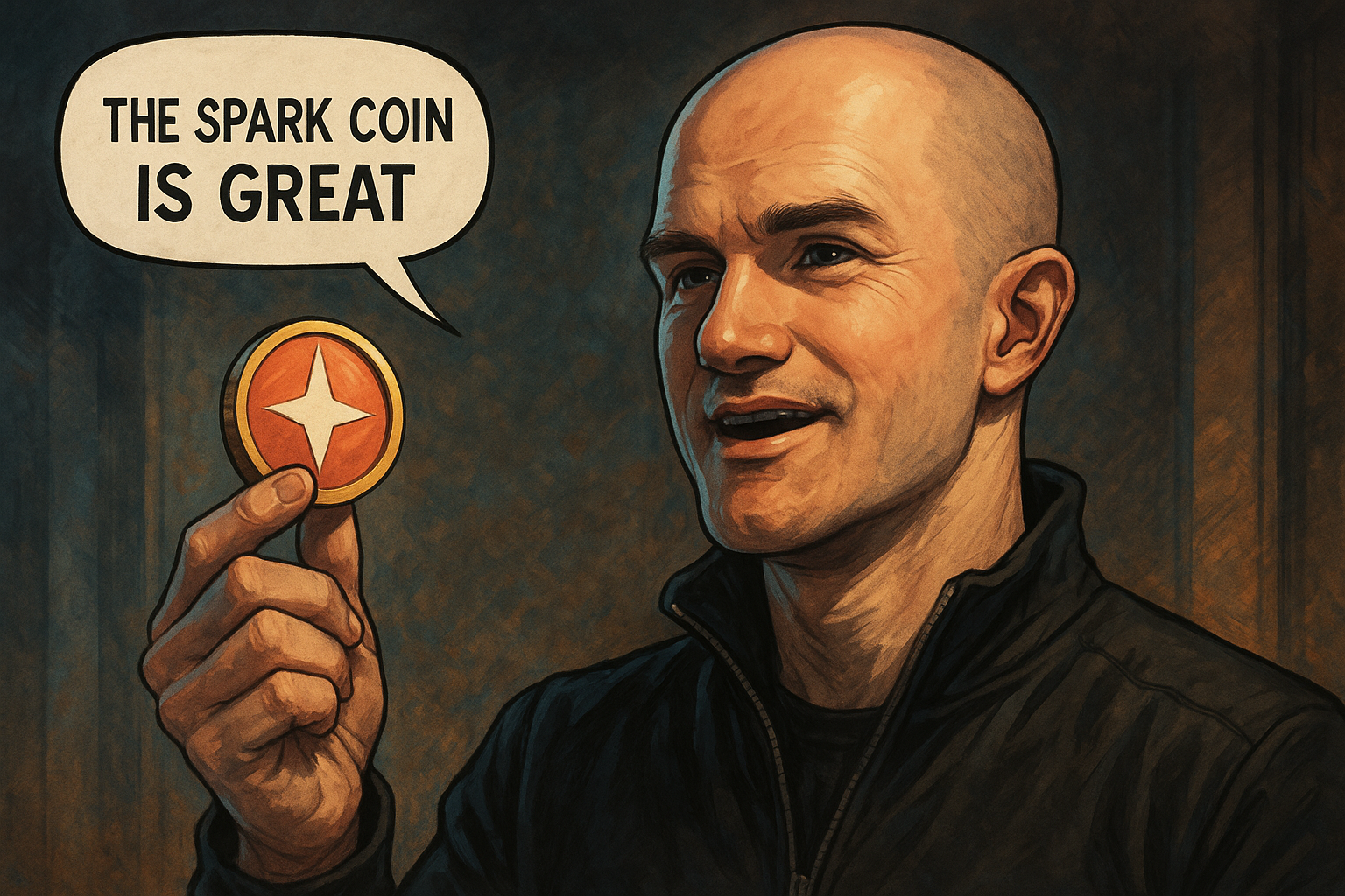 Spark-Kurs-Prognose: Coinbase-CEO-Lob und Stablecoin-Nutzen treiben