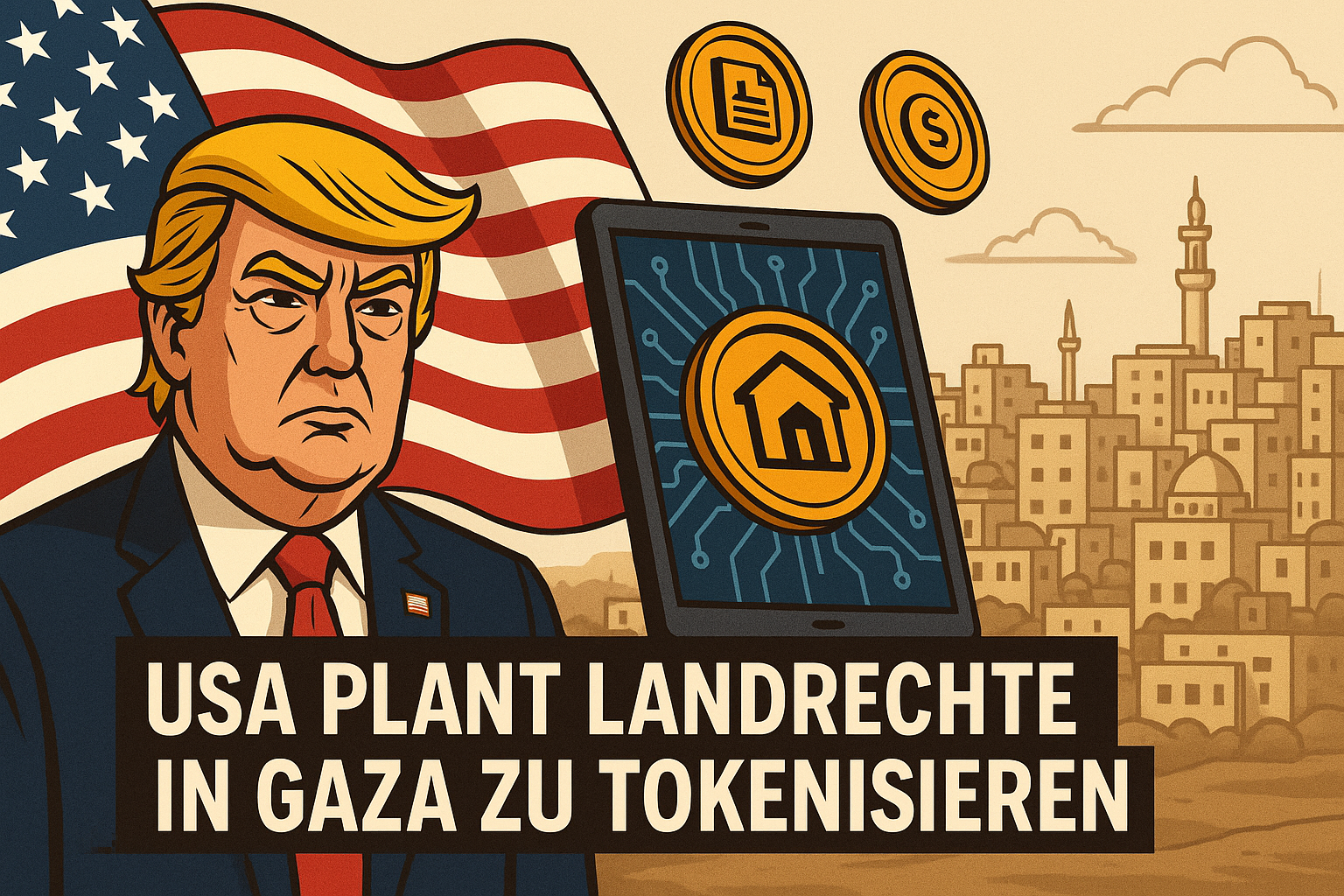 USA plant erste Landrechte zu tokenisieren: Wer sind die Profiteure?