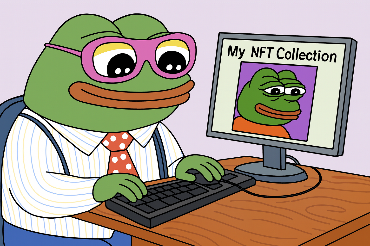 Wall Street Pepe verschenkt 5.000 NFTs für alle Whitelist-Plätze